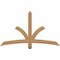 Ekena Millwork Davenport Timber Gable Bracket, Western Red Cedar, 60"W x 35"H x 3 1/2"D x 3 1/2"F, 14/12 Pitch GBW060X35X0404DAV00SWR - alternate 1
